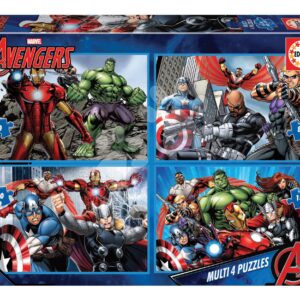 Dětské puzzle Avengers Educa 50-80-100-150 dílů 16331