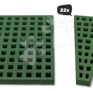 Dopadová plocha pro trampolíny o průměru 427 cm Freezone Safety Tiles Exit Toys zatravňovací protiskluzová