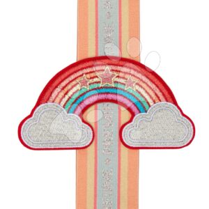 Elastická páska na box se svačinou Lunchbox Elastic Rainbow Jeune Premier luxusní provedení