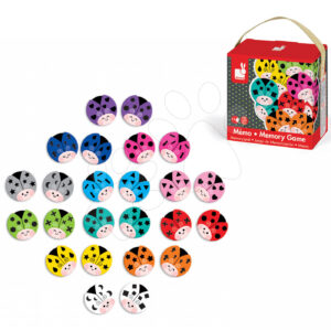 Janod dětské pexeso CocciColor Memo Game 08241