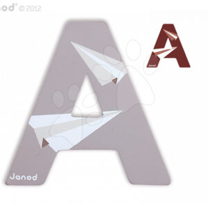 Janod dřevěné písmeno A ABCDeco 04570