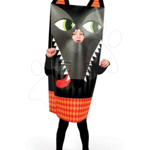 Janod karnevalový kostým Vlk Sackanimo 02860 černý