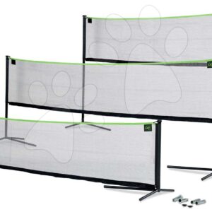 Multifunkční síť pro míčové hry adjustable sport net Exit Toys 243*500 cm ocelový rám nastavitelná výška
