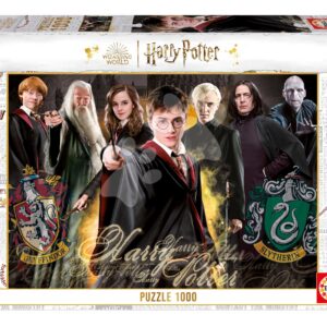 Puzzle Harry Potter Wizarding World Educa 1000 dílků a Fix lepidlo
