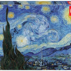 Puzzle The Starry Night Vincent Van Gogh Educa 1000 dílků a Fix lepidlo
