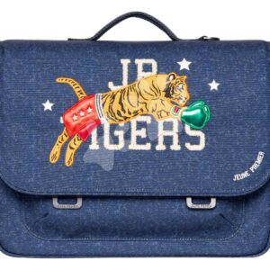 Školní aktovka It Bag Midi Boxing Tiger Navy Mélange Jeune Premier ergonomická luxusní provedení 30*38 cm