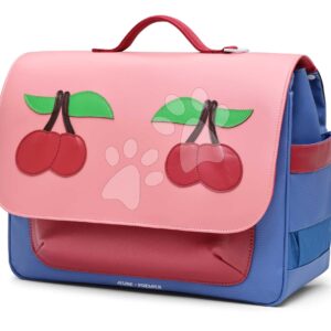 Školní aktovka It Bag Midi Cherry Pink Jeune Premier ergonomická luxusní provedení 30*38 cm