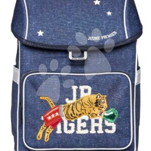Školní batoh velký Ergomaxx Boxing Tiger Navy Mélange Jeune Premier ergonomický luxusní provedení 41*27 cm