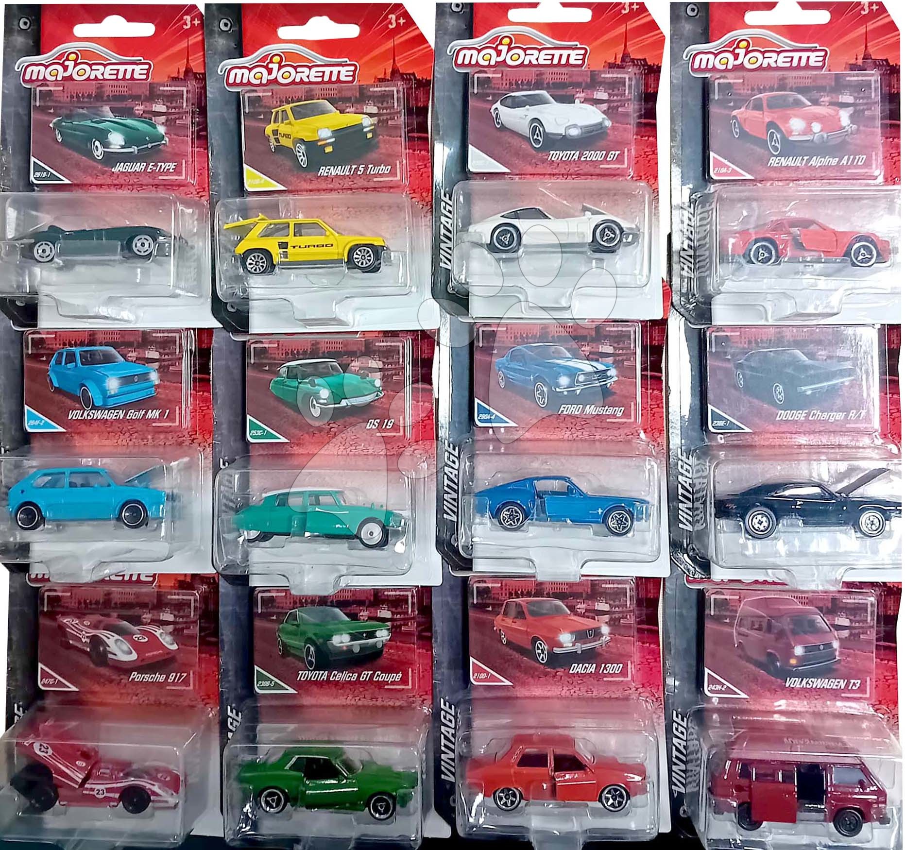 5 cm délka různé druhy