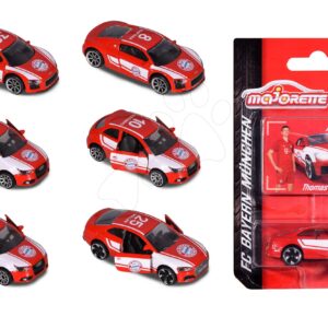 Autíčko FC Bayern Premium Majorette kovové s odpružením se samolepkami 7