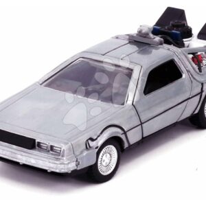 Autíčko Time Machine Back to the Future 1 Jada kovové s otevíracími dveřmi délka 12