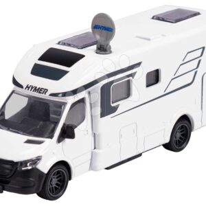 Autíčko karavan Hymer B-Class Majorette kovová karosérie s otevíratelnými dveřmi délka 19 cm