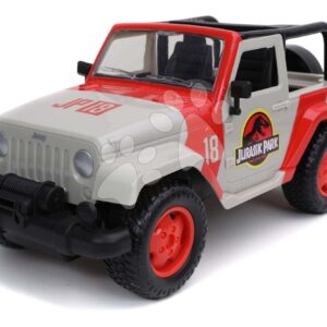 Autíčko na dálkové ovládání RC Jeep Wrangler Jurassic World Jada terénní délka 30 cm 1:16 od 6 let