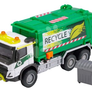 Autíčko popelářské Volvo FMX Truck Garbage Collector Majorette délka 19 cm