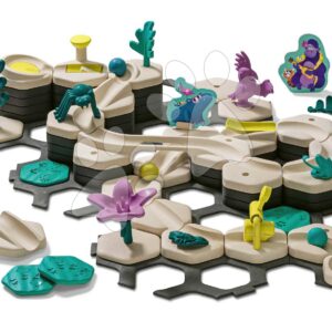 Kuličková dráha Džungle Startovací sada Starter Set Jungle Junior GraviTrax 100 dílků s figurkami zvířátek