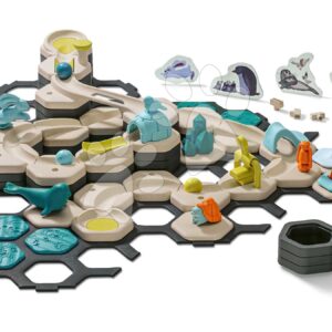 Kuličková dráha Ledový svět Startovací sada Starter Set Ice Junior GraviTrax 101 dílků s figurkami zvířátek