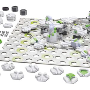 Kuličková dráha elektronická XXL Startovací souprava Starter Set Power GraviTrax 142 dílků s automatickým výtahem a dálkovým ovladačem od 8 let