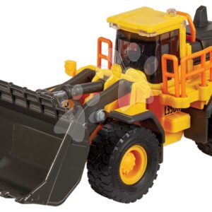Nakladač Volvo Wheel Loader Majorette 21 cm délka s pohyblivými částmi