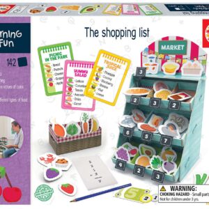 Naučná hra pro nejmenší The Shopping List Educa Učíme se nakupovat v obchodě s obrázky 142 dílů od 5 let