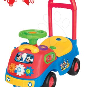 Odrážedlo pro děti se zvukem a světlem Mickey Kiddieland od 12 měsíců 35311 červené