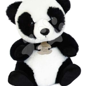 Plyšová panda The Little Companions Histoire d’ Ours černobílá 20 cm od 0 měsíců