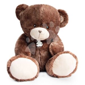 Plyšový medvěd Ours Bellydou Brown Histoire d’ Ours hnědý 90 cm od 0 měsíců