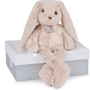 Plyšový zajíček Beige Bunny Copain Calin Histoire d’Ours béžový 40 cm v dárkovém balení od 0 měsíců