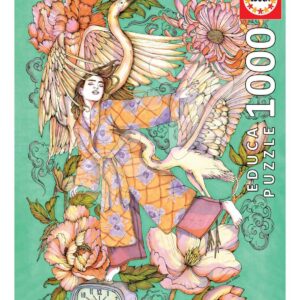 Puzzle Ana Jaren Awakening Educa 1000 dílků a Fix lepidlo