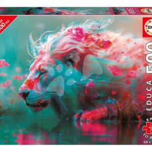 Puzzle King of Flowers Educa 500 dílků a Fix lepidlo