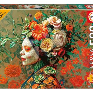 Puzzle Lizard Queen Educa 500 dílků a Fix lepidlo