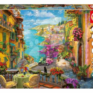 Puzzle Spanish Coffee Educa 2000 dílků a Fix lepidlo