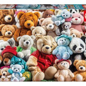 Puzzle Teddy Bears Educa 500 dílků a Fix lepidlo