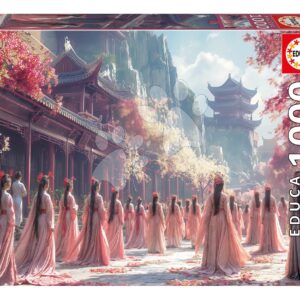 Puzzle The Geishas Educa 1000 dílků a Fix lepidlo