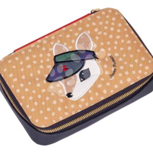 Školní penál Pencil Box Filled Dashing Deer Jeune Premier ergonomický luxusní provedení 20*7 cm