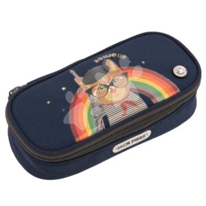Školní penál Pencil Case Paris Cat Jack Piers ergonomický luxusní provedení od 2 let 21*4*9 cm