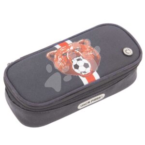 Školní penál Pencil Case Soccer Bear Jack Piers ergonomický luxusní provedení od 2 let 21*4*9 cm