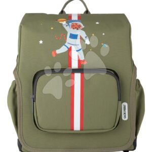Školní taška batoh Backpack Berlin Burger Planet Jack Piers ergonomická luxusní provedení od 6 let 36*13*29 cm