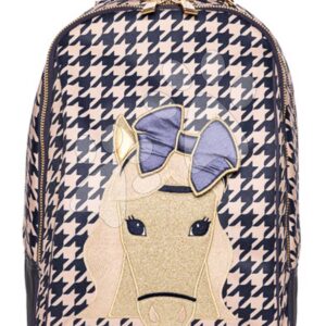 Školní taška batoh Backpack James Houndstooth Horse Jeune Premier ergonomická luxusní provedení 42*30 cm