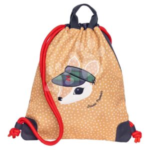 Školní vak na tělocvik a přezůvky City Bag Dashing Deer Jeune Premier ergonomický luxusní provedení 40*36 cm
