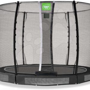 Trampolína s ochrannou sítí Allure Classic ground Exit Toys přízemní průměr 305 cm černá