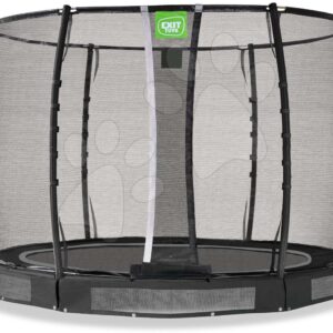 Trampolína s ochrannou sítí Allure Premium ground Exit Toys přízemní průměr 305 cm černá