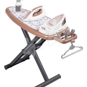 Žehlicí prkno s napařovací žehličkou Tefal Ironing Board Smoby s ramínky a 9 doplňky