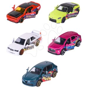 Autíčka Graffiti Giftpack Majorette kovová sada 5 autíček v dárkovém balení délka 7
