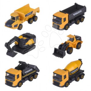 Autíčka stavební Volvo Construction Edition Majorette s pohyblivými částmi 7