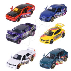 Autíčko Graffiti Premium Majorette kovové s odpružením 6 různých druhů délka 7