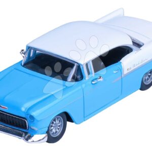 Autíčko v boxu Chevrolet Bel Air 1955 Majorette kovové s gumovými kolečky délka 7