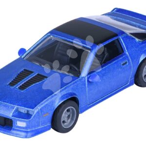Autíčko v boxu Chevrolet Camaro 1985 Majorette kovové s gumovými kolečky délka 7