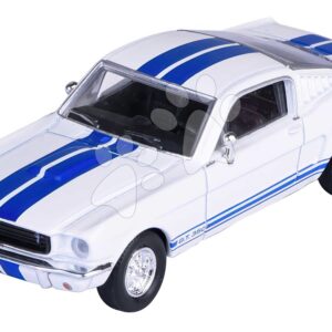 Autíčko v boxu Shelby GT350 1965 Majorette kovové s gumovými kolečky délka 7