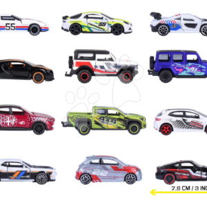 Autíčko závodní Racing Cars Majorette se sběratelskou kartičkou 7