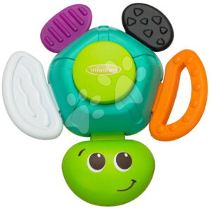 Chrastítko Želva Turtle Rattle Infantino s ohybnými články od 3 měsíců